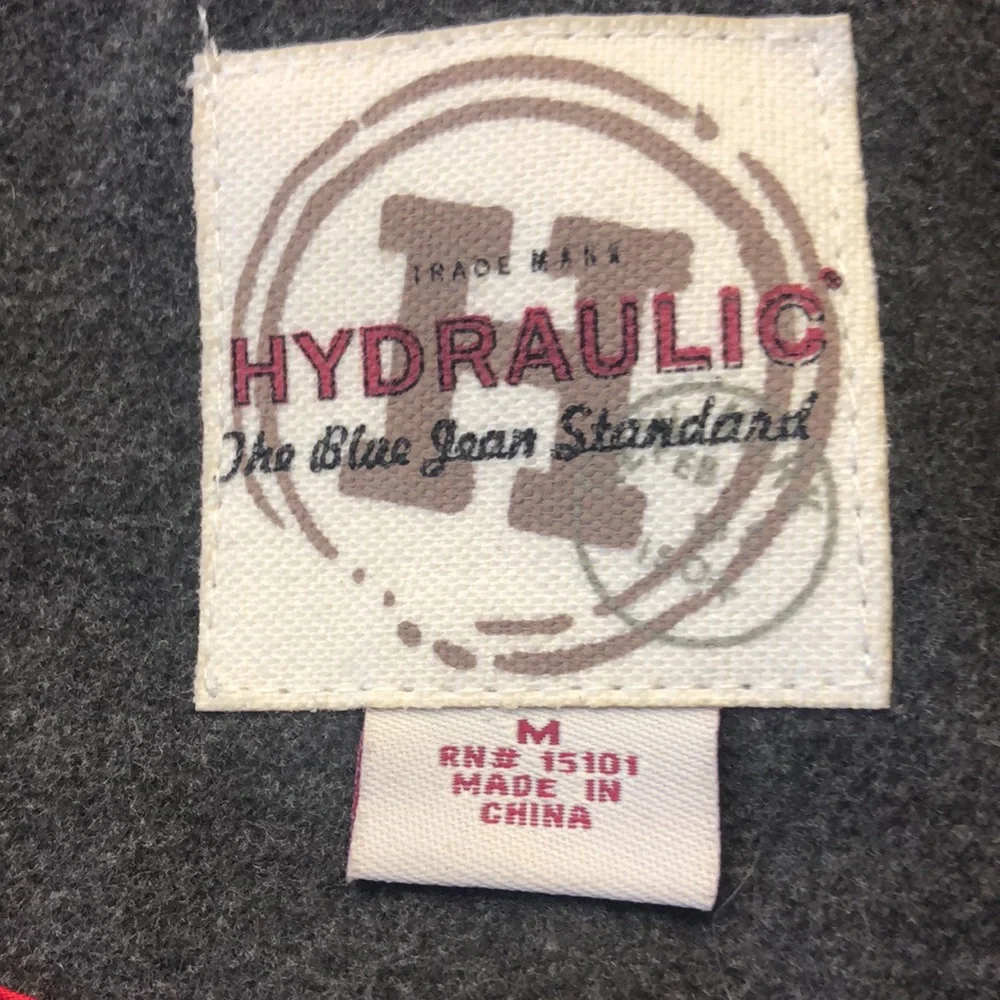 VERY NICE NEWER HYDRAULIC GRAY THE BLUE JEAN STANDARD COAT - Picture 7 of 8